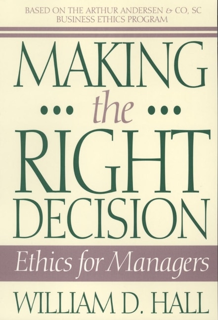 Front cover_Making the Right Decision