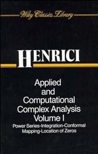Couverture_Applied and Computational Complex Analysis, Volume 1