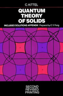 Couverture_Quantum Theory of Solids