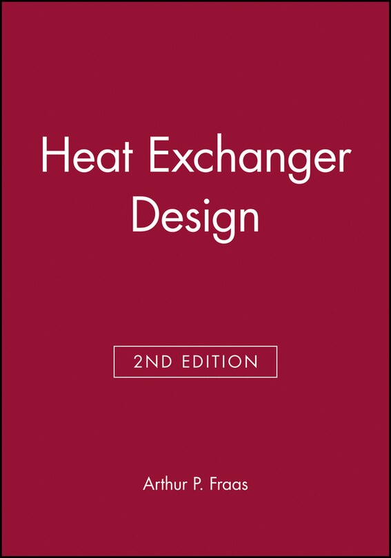 Front cover_Heat Exchanger Design
