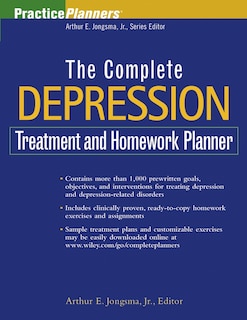 Front cover_The Complete Depression Treatment and Homework Planner