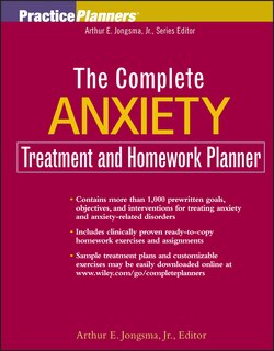 Front cover_The Complete Anxiety Treatment and Homework Planner