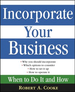 Front cover_Incorporate Your Business
