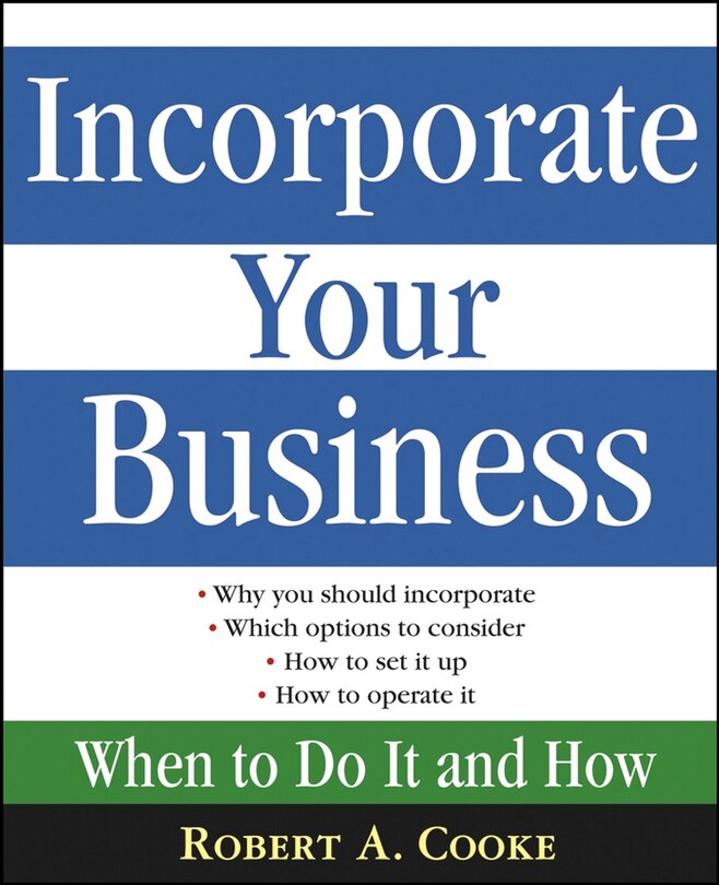 Front cover_Incorporate Your Business