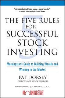 Couverture_The Five Rules for Successful Stock Investing