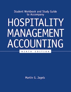 Couverture_Student Workbook and Study Guide to accompany Hospitality Management Accounting, 9e
