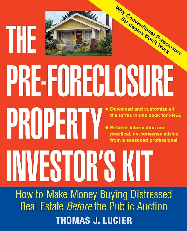 Front cover_The Pre-Foreclosure Property Investor's Kit