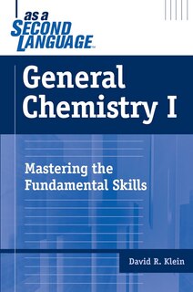 Couverture_General Chemistry I as a Second Language