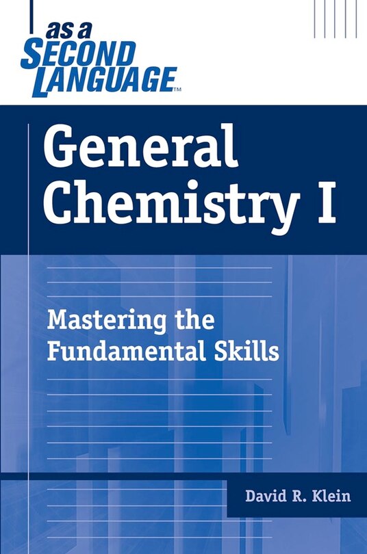 Couverture_General Chemistry I as a Second Language