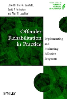 Couverture_Offender Rehabilitation in Practice