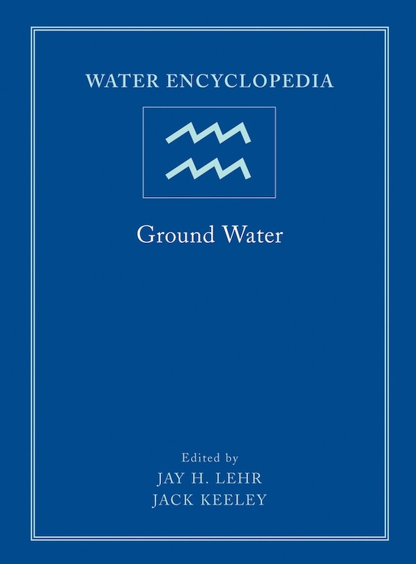 Couverture_Water Encyclopedia, Ground Water