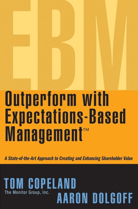 Front cover_Outperform with Expectations-Based Management