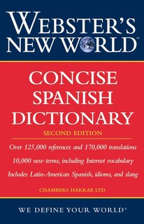 Front cover_Webster's New World Concise Spanish Dictionary, Second Edition