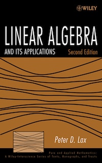 Couverture_Linear Algebra and Its Applications