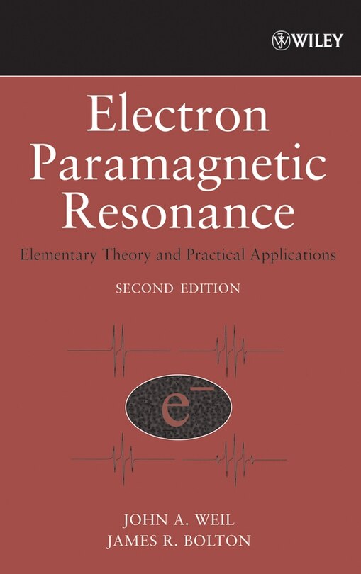 Couverture_Electron Paramagnetic Resonance