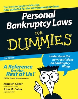 Front cover_Personal Bankruptcy Laws For Dummies