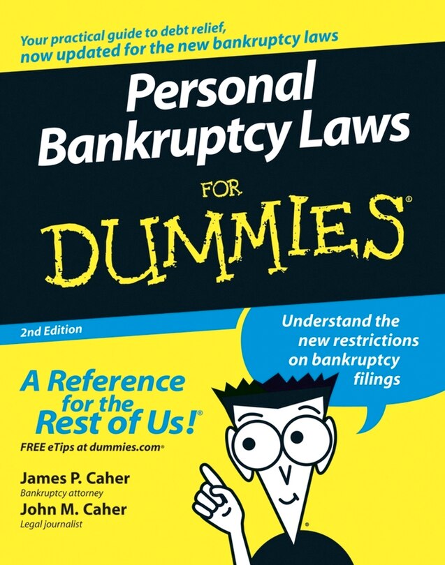 Front cover_Personal Bankruptcy Laws For Dummies