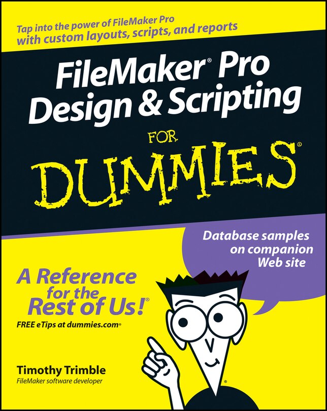 Front cover_FileMaker Pro Design and Scripting For Dummies