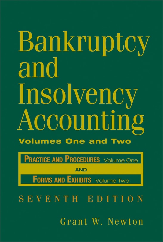 Couverture_Bankruptcy and Insolvency Accounting, 2 Volume Set