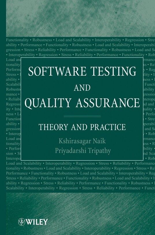 Front cover_Software Testing and Quality Assurance