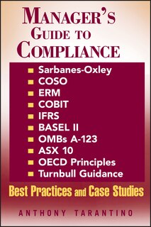 Couverture_Manager's Guide to Compliance