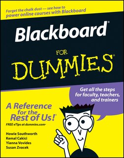 Front cover_Blackboard For Dummies