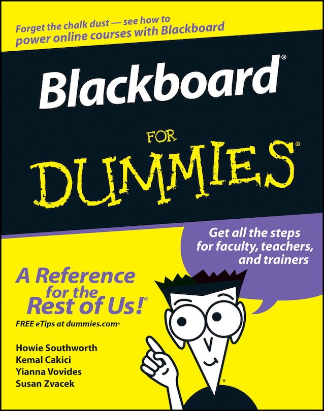 Front cover_Blackboard For Dummies
