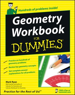 Front cover_Geometry Workbook For Dummies