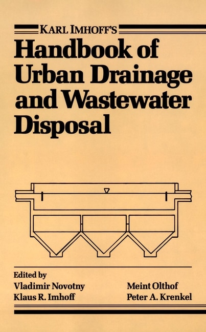 Couverture_Karl Imhoff's Handbook of Urban Drainage and Wastewater Disposal
