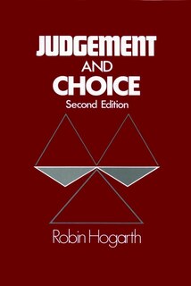 Front cover_Judgment and Choice