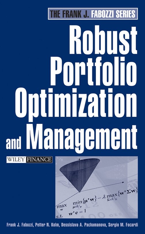 Front cover_Robust Portfolio Optimization and Management