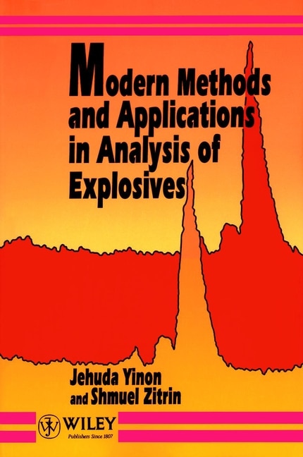 Couverture_Modern Methods and Applications in Analysis of Explosives