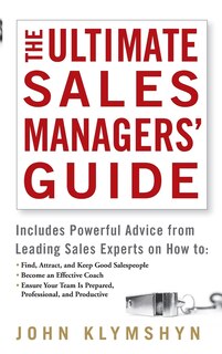 Front cover_The Ultimate Sales Managers' Guide