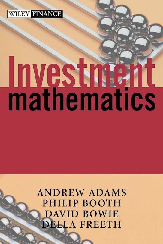 Front cover_Investment Mathematics