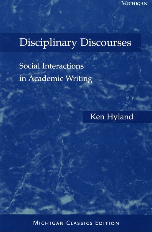 Front cover_Disciplinary Discourses, Michigan Classics Ed.