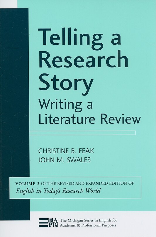 Front cover_Telling a Research Story: Writing a Literature Review