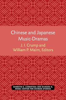 Front cover_Chinese And Japanese Music-dramas