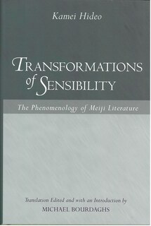 Front cover_Transformations Of Sensibility