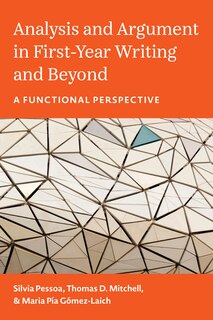 Couverture_Analysis and Argument in First-Year Writing and Beyond