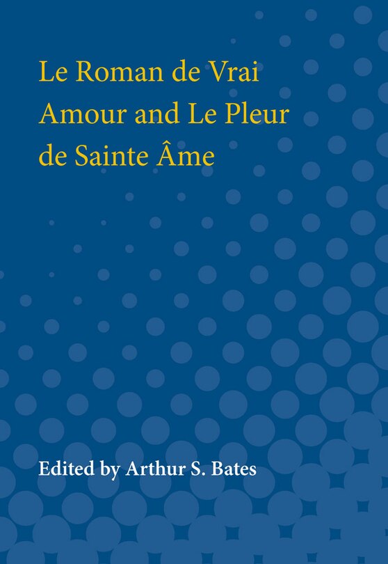 Couverture_Le Roman De Vrai Amour And Le Pleur De Sainte Ame
