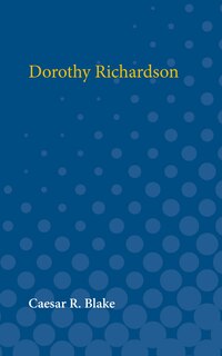 Front cover_Dorothy Richardson