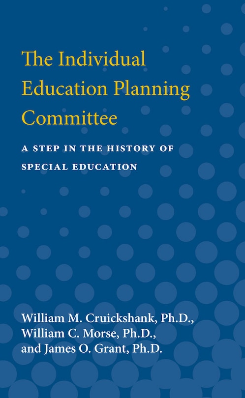 Front cover_The Individual Education Planning Committee