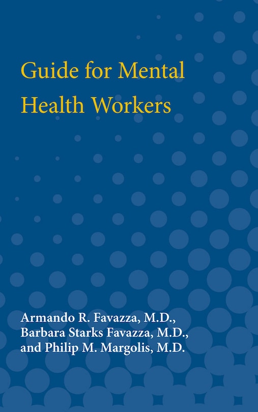 Front cover_Guide For Mental Health Workers