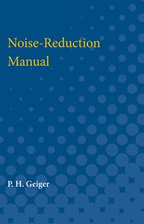 Couverture_Noise-reduction Manual