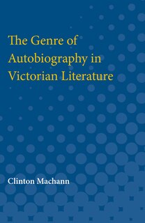 Front cover_Genre of Autobiography in Victorian Literature