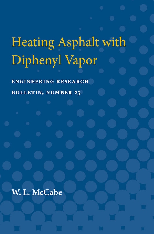 Front cover_Heating Asphalt With Diphenyl Vapor