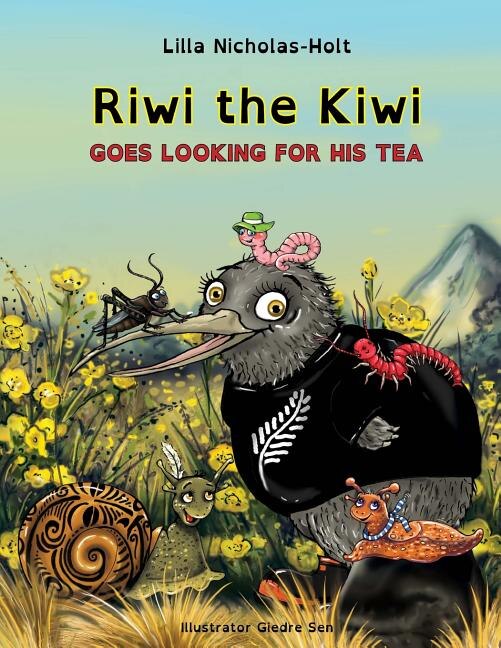 Riwi the Kiwi Goes Looking for his Tea (OpenDyslexic)