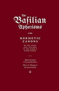 Front cover_The Basilian Aphorisms