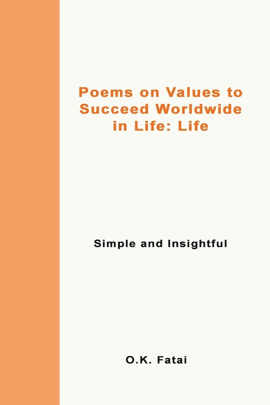 Front cover_Poems On Values To Succeed Worldwide In Life - Life