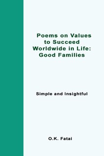 Couverture_Poems On Values To Succeed Worldwide In Life - Good Families
